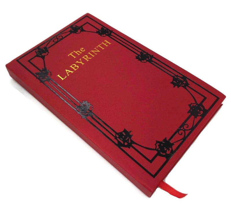 Costumebase The Labyrinth Sarah's Red Book Full Novel Replica Movie Prop Book 1 Set 1 Item 1 Piece PVC Free 228 Pages 7+ Female Vintage - Image 2